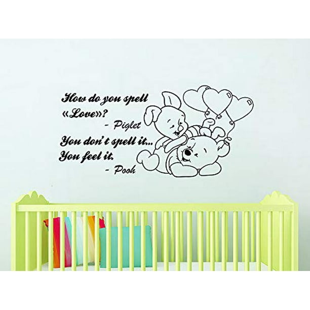 Winnie the Pooh decal wall sticker Perfect nursery baby children